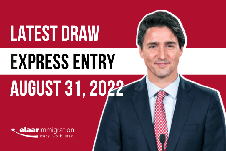 Express Entry Latest Draw: August 31, 2022
