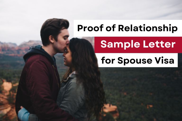 Proof of Relationship Letter for Canada Spouse Visa (with Sample)
